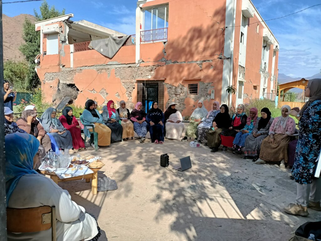 Earthquake Rebuilding with Communities in Morocco