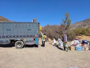 HAF distributed approximately 680 tons of supplies