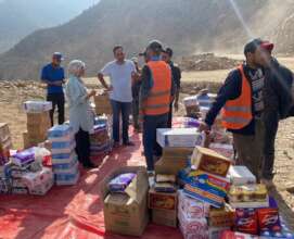 HAF distributed nearly 700 tons of food, supplies