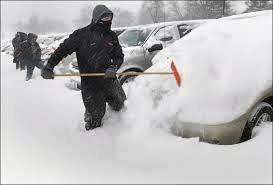 How many inches fell at your house?