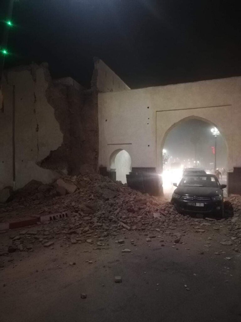 Earthquake Emergency in Morocco