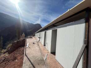 Progress the Oukaimden rehousing site 2