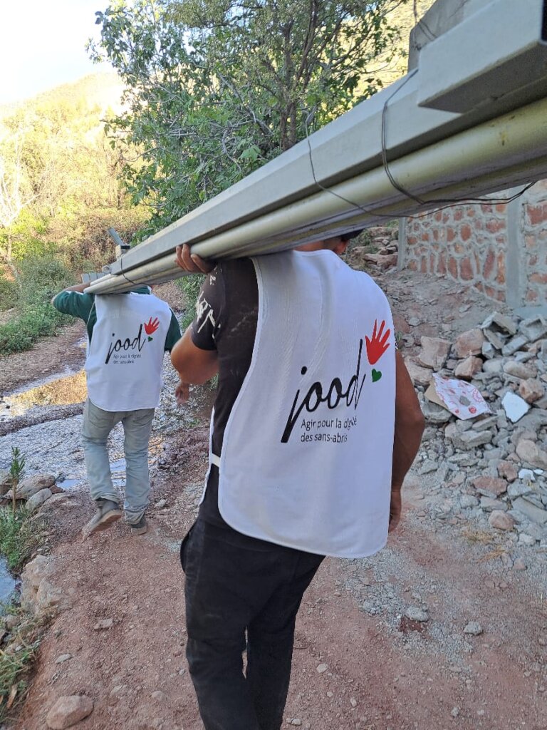 Rehousing aid for Moroccan earthquake victims