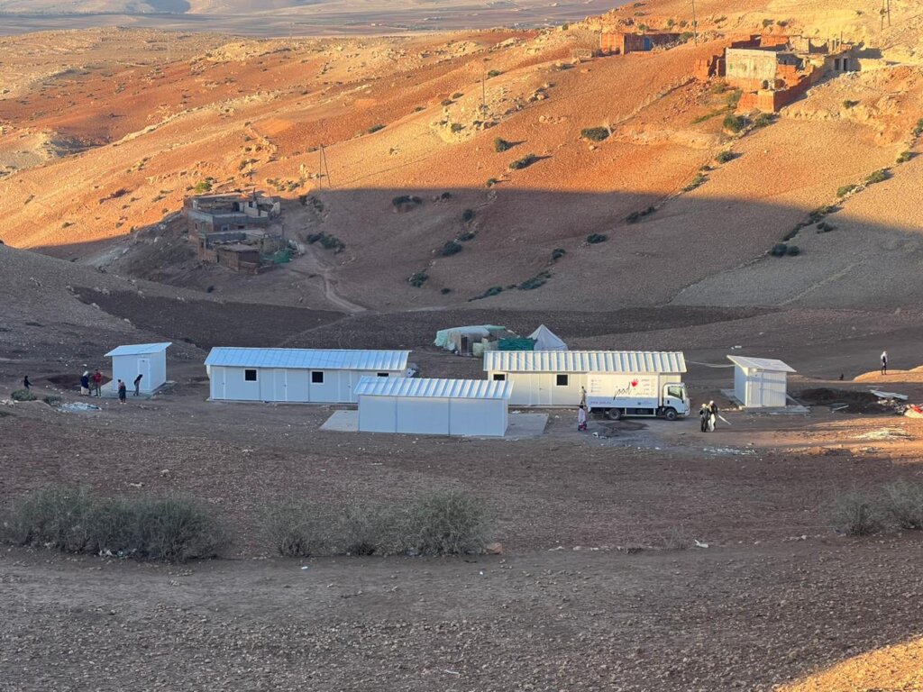 Rehousing aid for Moroccan earthquake victims