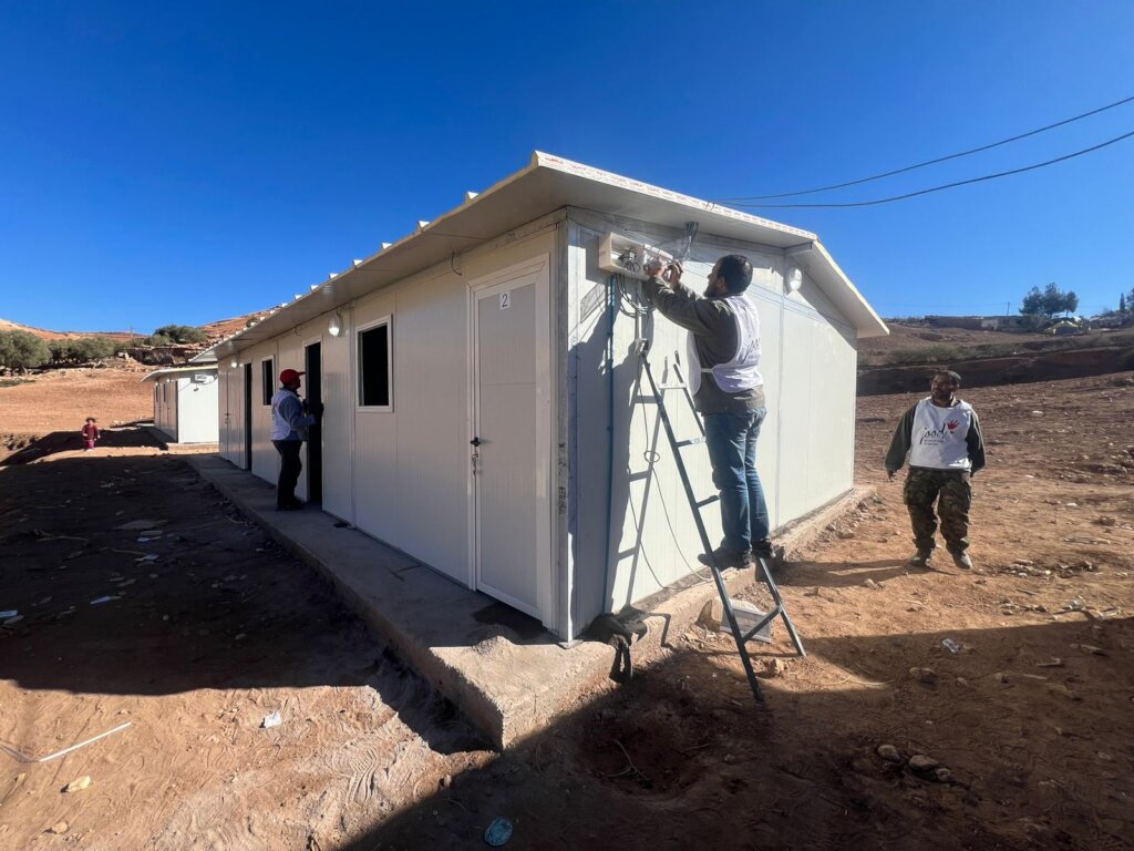 Rehousing aid for Moroccan earthquake victims