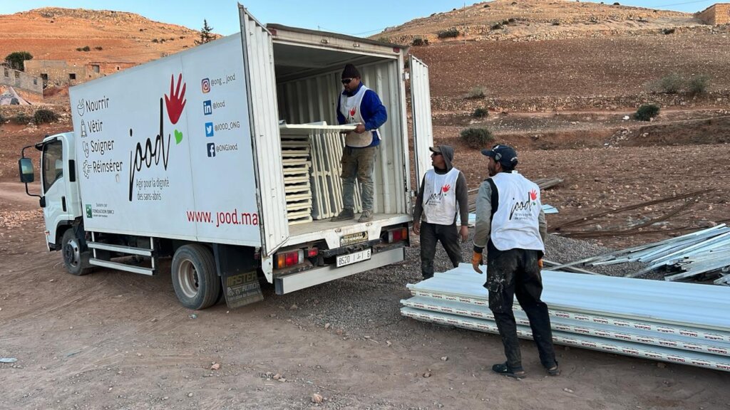 Rehousing aid for Moroccan earthquake victims