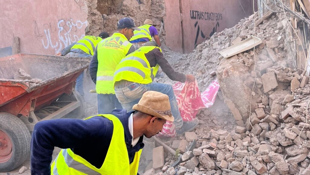 Movement on the Ground Morocco Earthquake Relief