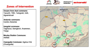 Zones of Intervention - Morocco Earthquake