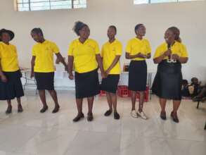 Teachers Singing "Happy Birthday" To The Kids