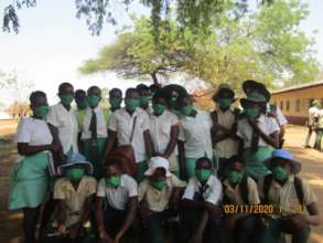 Distributing Masks To Rimbi High School