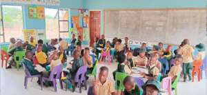 Students At Beautiful Beginnings Primary School