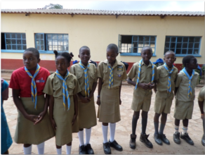 Scouts After Receiving Their Uniforms