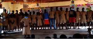 Our Scouts Entertaining Kids At Christmas Time