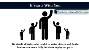 It all starts with you!