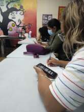 Focus group of women validating technology tools3