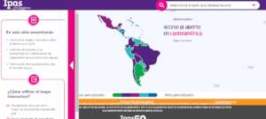 Interactive map of abortion in LAC