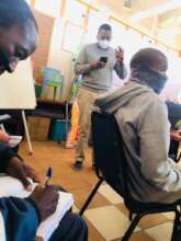 Walona explaining how to create your CV.