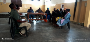 Meeting with the farming committe of Rakops