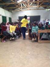 Joyce addressing menstrual myths and misconception
