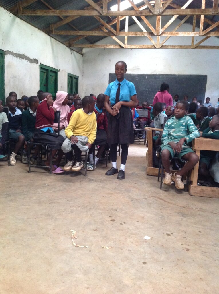 Pupils ask questions on menstrual health