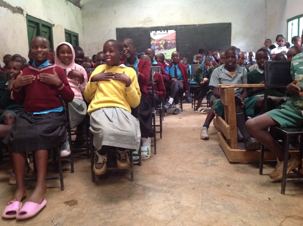 Learners learn to manage menstruation with dignity