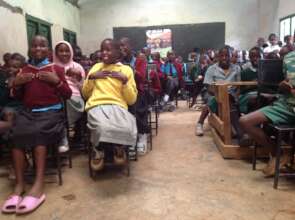 Learners learn to manage menstruation with dignity