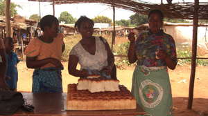Fatness at her stall