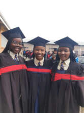 Matrics finish high school as "first in family".