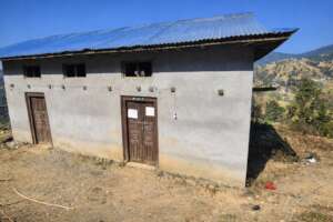 Community learning center in hillside village