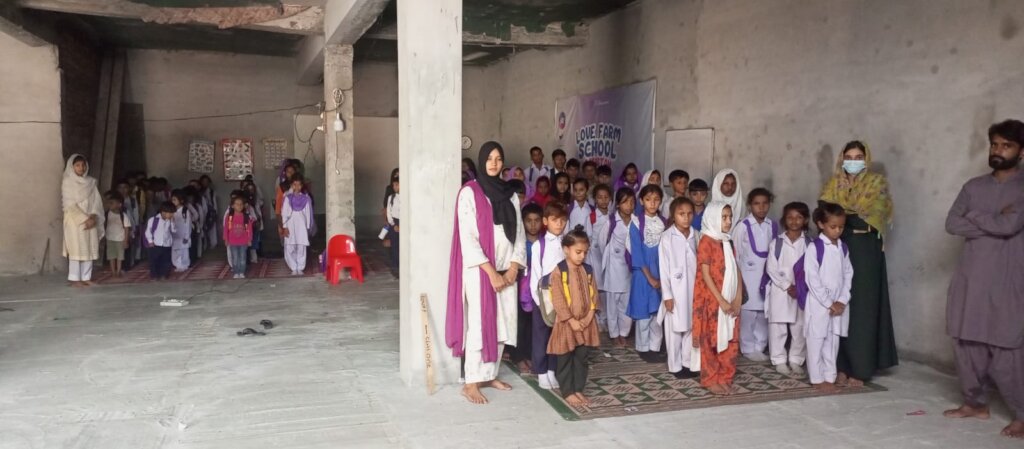 Build a school for underprivileged children