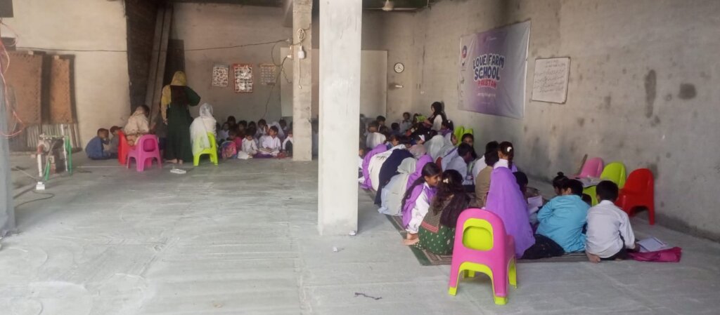 Build a school for underprivileged children