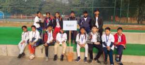 Children Participating in Inter School Sports Day