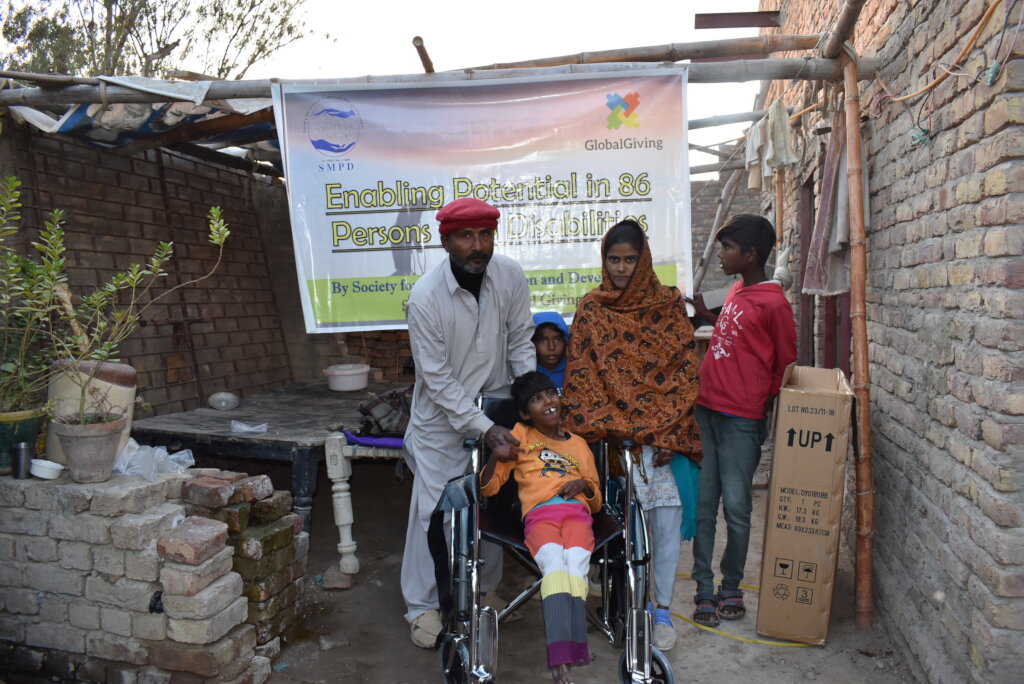 Enabling Potential in 86 Persons with Disabilities