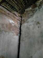 interior view of repairs needed