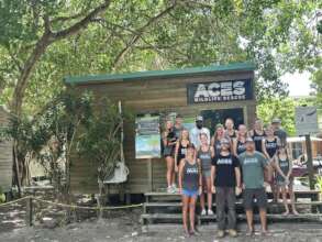 The team with our finished Casitas