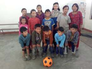 Playing indoor