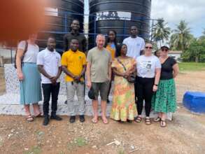 Picture with our key sponsors