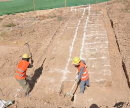 Construction work begins