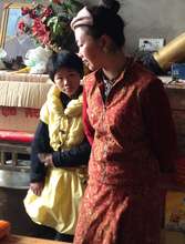 Dian Dian and her Mom