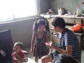 Health Worker and the patient during the visit