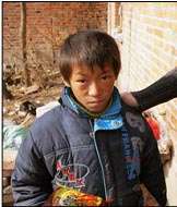 Ling, an HIV-positive child supported by PATS