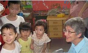 Rosemary Wilson at the Wen Xiang Ge Group Home