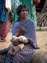 Mother and baby