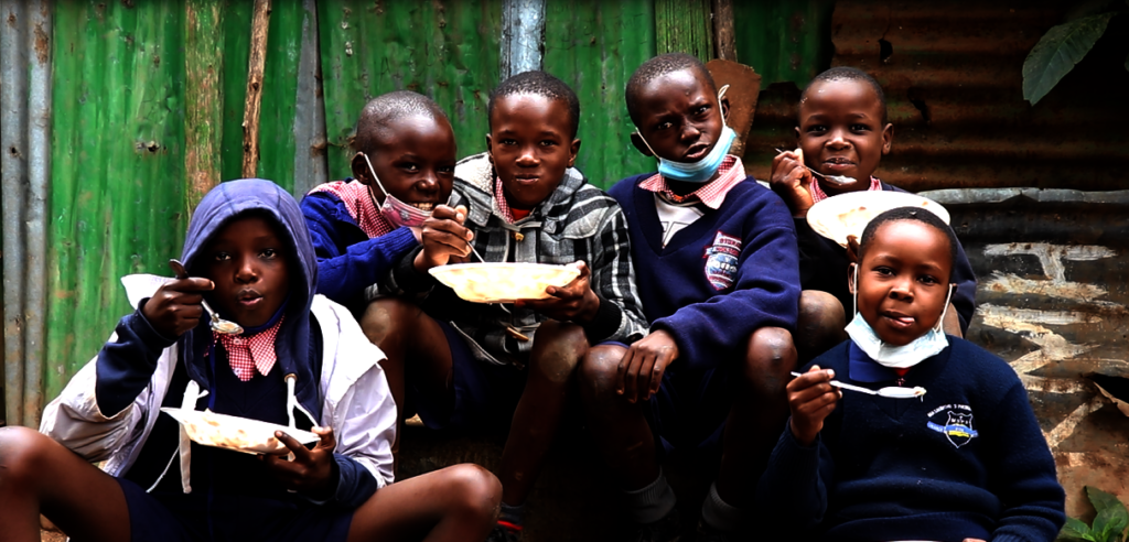 Feed 240 families during the long school holidays.