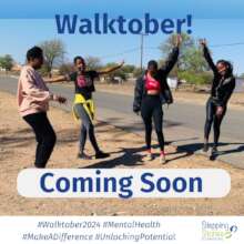 Walktober participants before challenge