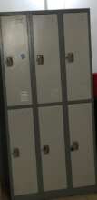 The old lockers that were donated previously!