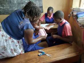 Workshop on the production of reusable pads