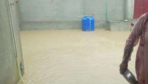 water inside the rooms