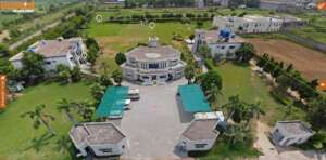 Aerial view of Palms Enclave Campus