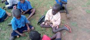 INNOCENT  IN OUTDOOR CLASS WITHOUT UNIFORM